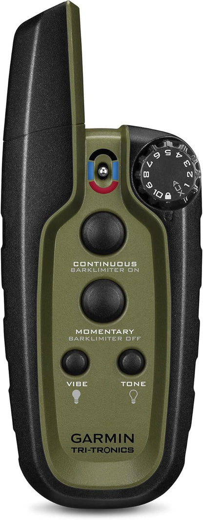 Garmin Sport PRO Bundle, Dog Training Collar and Handheld, 1-Handed Training of up to 3 Dogs, Tone and Vibration | Supports up to 3 Dogs, Tone and Vibration and Cont. and Momentary Stim, Barklimiter, LED, up to 60H3