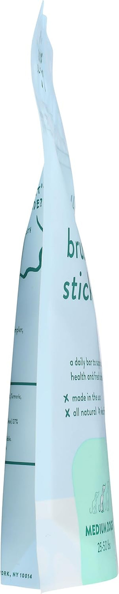 Bocce'S Bakery Brushy Sticks Dog Dental Treats, Medium Breeds (13 Oz) | Wheat-Free Dental Bars to Support Oral Health & Fresh Breath - Made with Real, Limited Ingredients in the USA5