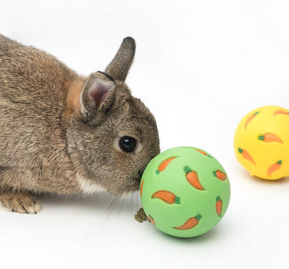 niteangel-treat-ball-snack-ball-for-small-animals-small-yellow-green
