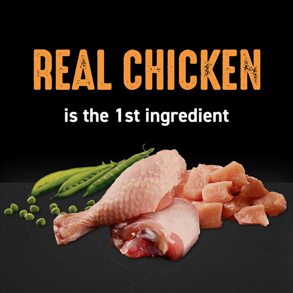 CRAVE Grain Free High Protein Natural Adult Dry Cat Food, Chicken, 4 Lb | Real Chicken #1 Ingredient, 40% Protein, No Chicken By-Product Meal, No Corn, Wheat or Soy, Complete & Balanced5
