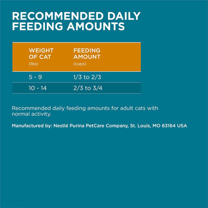 Purina ONE Natural Dry Cat Food, Tender Selects Blend with Real Chicken - 7 Lb. Bag7
