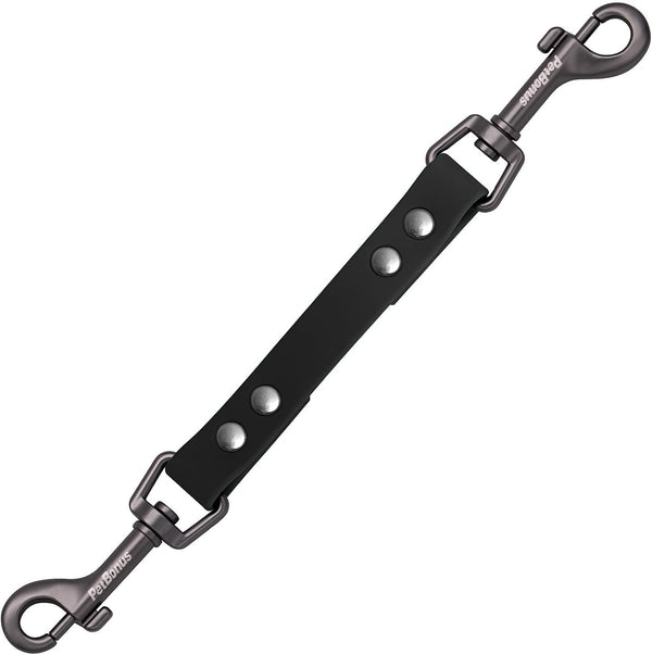 Petbonus Waterproof Dog Collar Safety Clip, Odor Proof Backup Safety Clip for Harness, Prong, Standard Collars, Heavy Duty Double Ended Clasp, Durable Dog Leash Connector for Training Walking (Black)1