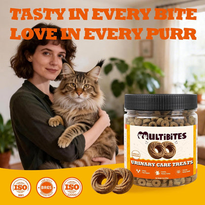 9 Oz Urinary Care Treats with Kidney Support for Indoor Cats | Chicken Flavor Treats Clean Teeth, Reduce Plaque and Freshen Breath While Supporting Urinary and Kidney Health for All Cats.5
