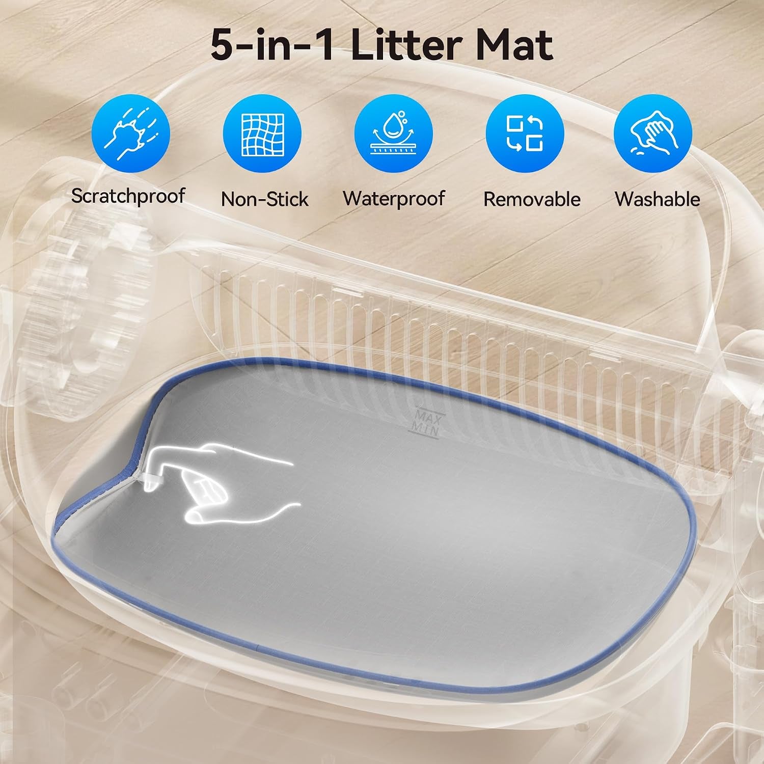thereye-self-cleaning-cat-litter-box-open-top-automatic-litter-box-with-app-control-safety-sensor-and-10l-large-waste-bin-smart-kitty-litter-boxes-with-trash-bags-and-mat-for-multiple-cats