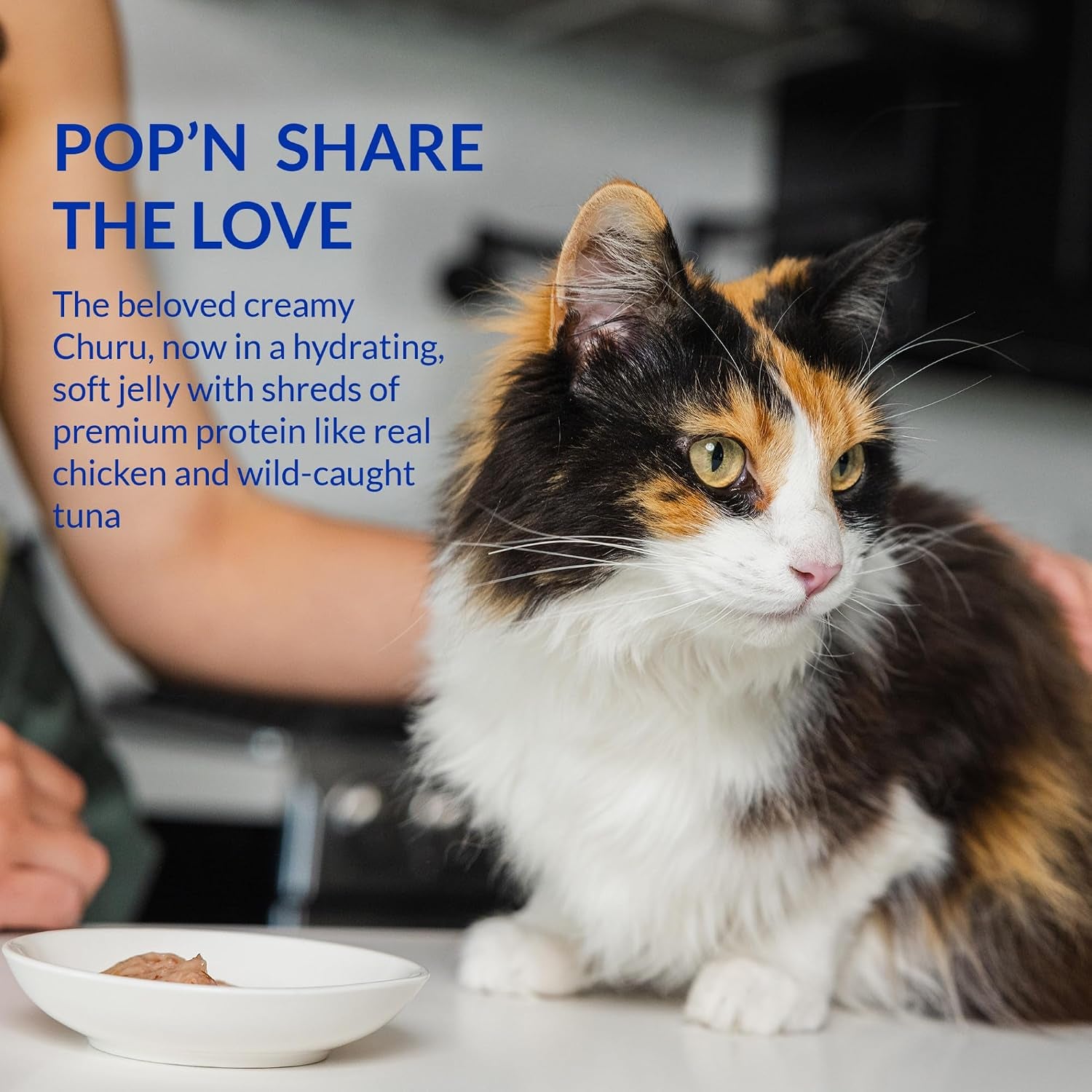 inaba-churu-popn-serve-lickable-cat-treats-tuna-variety-10ct-immune-support-90-moisture-16-calories-soft-jelly-easy-serve-cup-grain-free-10-x-1-2-oz-cups