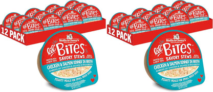 Stella & Chewy'S Lil Bites Savory Stews for Small Breeds Chicken Dinner in Broth, 2.7 Oz. Cups (Pack of 12)16