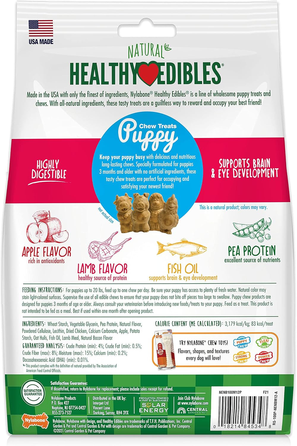 nylabone-healthy-edibles-puppy-dog-treats-lamb-apple-flavor-12-count-natural-puppy-treats-usa-made-highly-digestible-vet-recommended-small-dog-treats-for-puppies-up-to-25-lbs