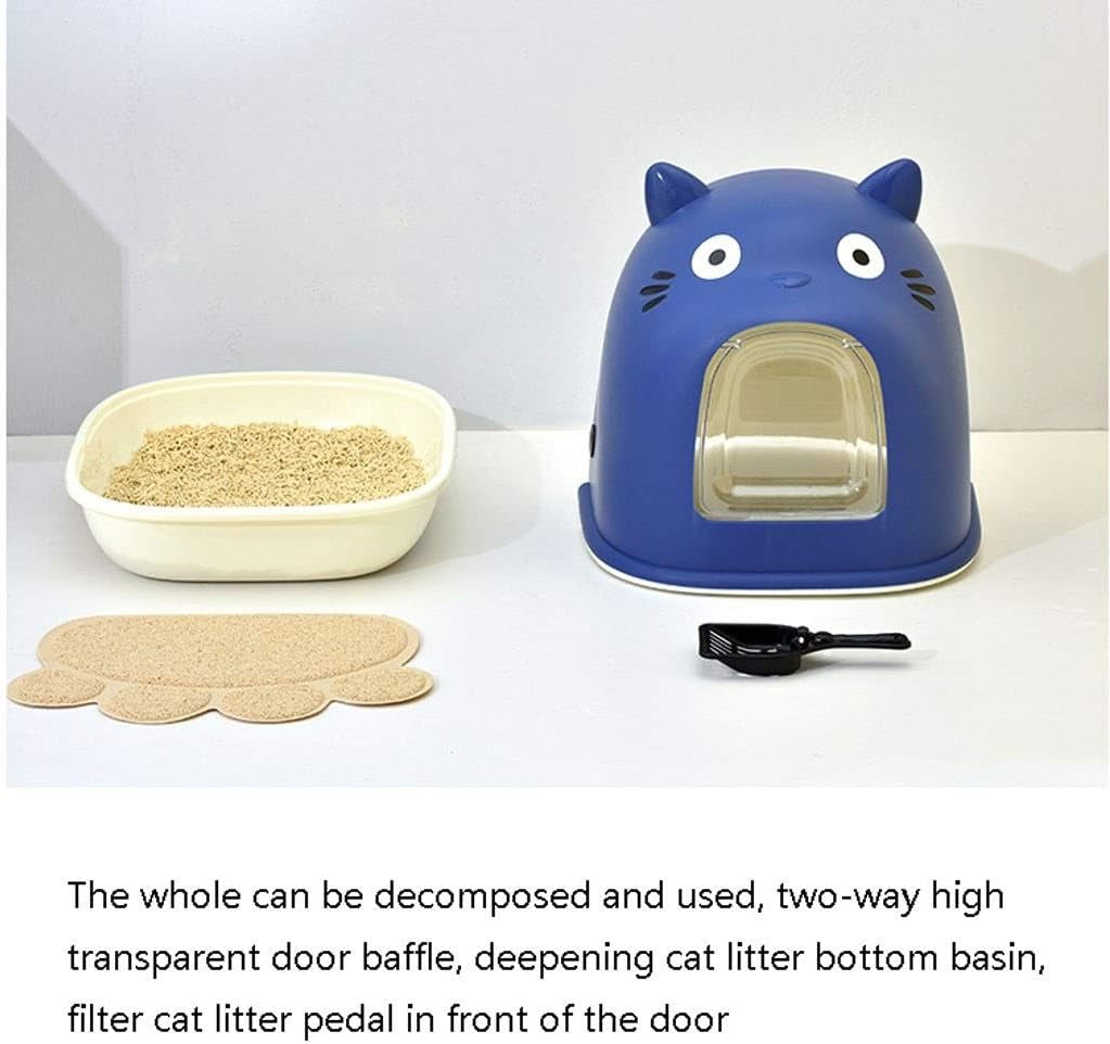 dog-potty-training-toilet-fully-enclosed-cat-litter-basin-semi-closed-toilet-large-creative-box-easy-to-clean-and-durable-pan-blue