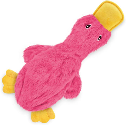 Best Pet Supplies Interactive Squeaky Dog Chew Toy, Ideal Dog Toys for Chewers, Small, Medium & Large Dogs, and Fetch Lovers - Crinkle Duck (Yellow), Large31