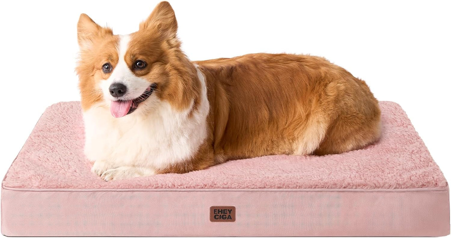 eheyciga-orthopedic-dog-bed-large-with-removable-washable-cover-grey-41x27-egg-crate-foam-support-durable-oxford-fabric-non-slip-bottom-machine-washable-soft-waterproof-plush-pet-bed-mat-for-crate