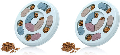 DR CATCH Dog Puzzle,Dogs Food Toys for IQ Training & Mental Enrichment,Dog Treat Puzzle(Blue)6