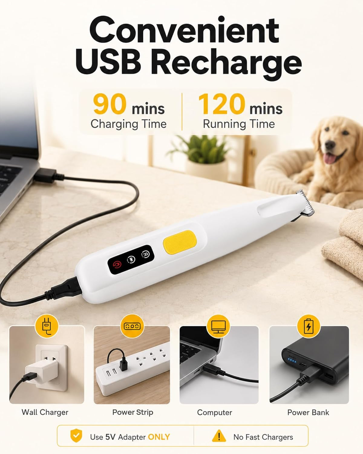 furbona-dog-paw-trimmer-18mm-quiet-dog-hair-trimmer-with-led-light-18mm-wide-blade-for-paws-face-ears-and-rump-led-light-35db-quiet-pet-grooming-ipx4-water-resistant-usb-rechargeable