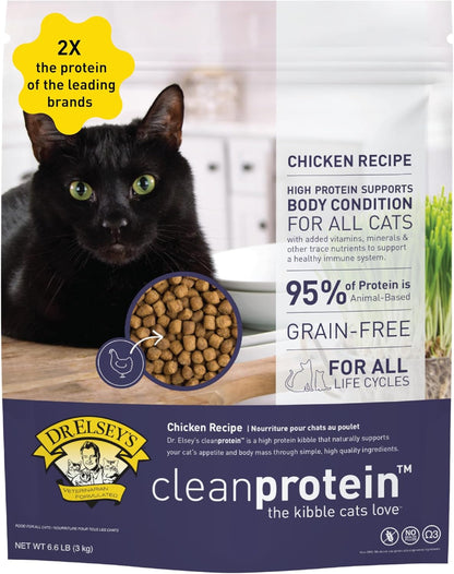 Dr. Elsey'S Cleanprotein Chicken Cat Kibble 2 Lb. Bag1