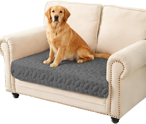 Ameritex Pet Bed Cover Dog Bed Blanket for Sofa and Furniture Waterproof New Pattern Design (30X70 Inch, Dark Grey)53