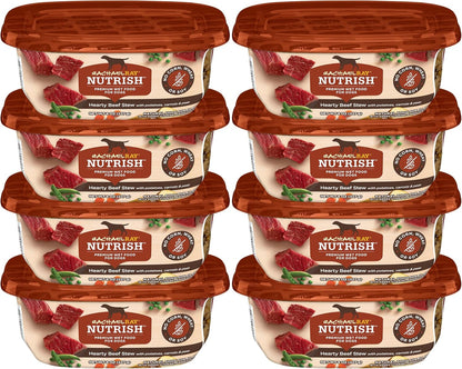 Nutrish Savory Favorites Wet Dog Food Variety Pack, 8 Oz Tubs (Rachael Ray) | Pack of 6, Includes 3 Delicious Flavors of Chicken Paw Pie, Hearty Beef Stew & Savory Lamb Stew, No Artificial Flavors13