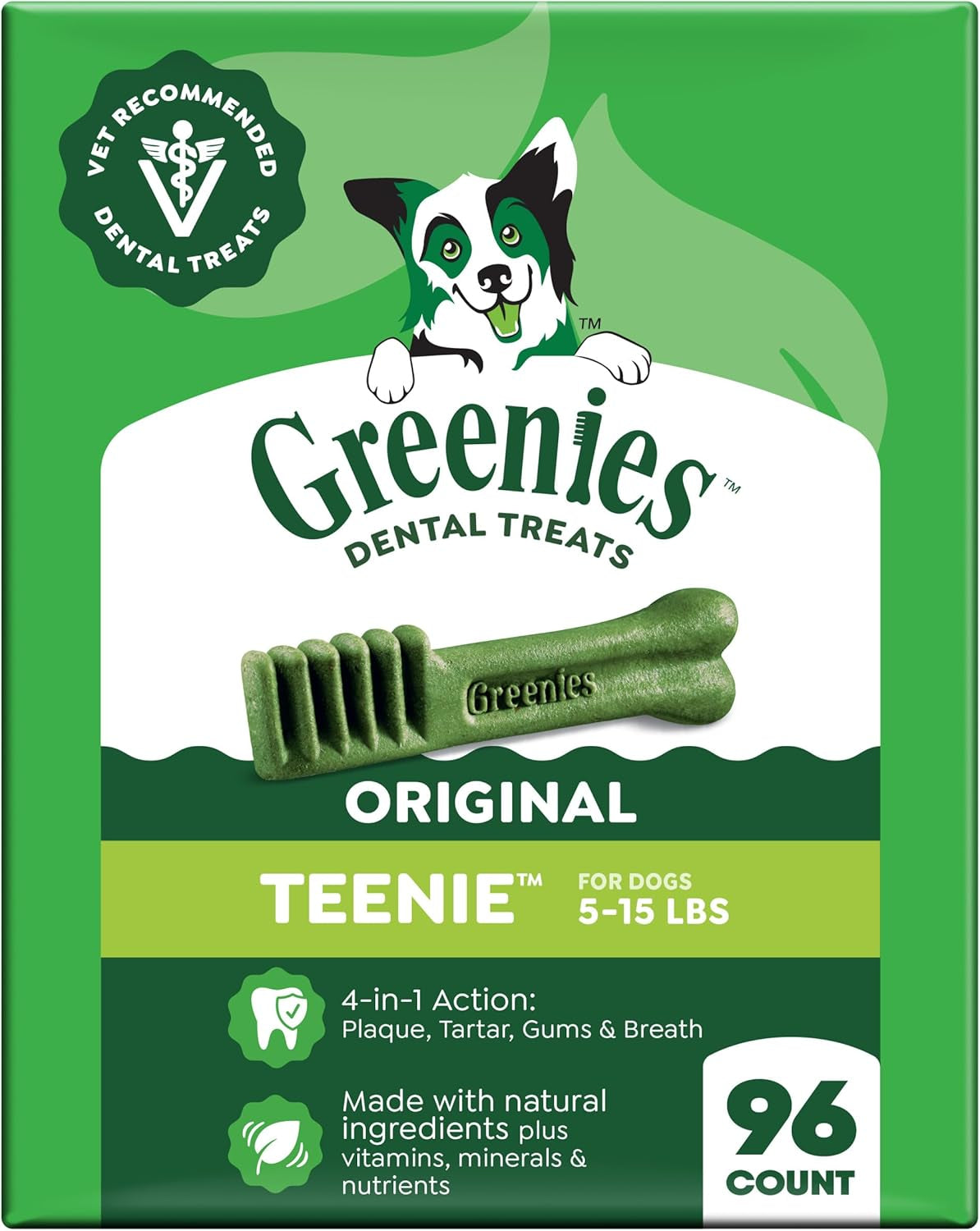 greenies-teenie-original-natural-dental-dog-treats-chicken-43-count-clinically-proven-veterinarian-recommended-47-less-tartar-40-less-plaque-in-28-days-for-dogs-5-15-lbs-12-oz-pack