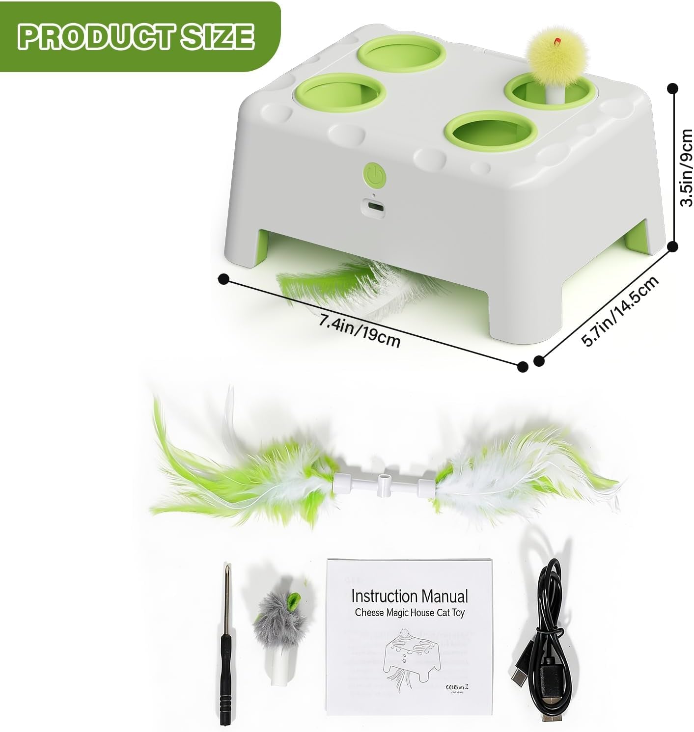 magic-house-interactive-cat-toy-with-3-modes-rechargeable-whack-a-mole-feather-toy-for-indoor-cats-4-holes-4-accessories