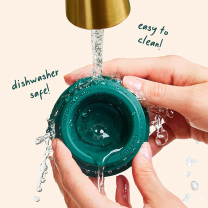WOOF Pupsicle Interactive Dog Ball Toy for Dogs 25-75 Lbs - Green | Long-Lasting Enrichment Toy for Medium/Large Dogs, Easy-Fill Design, Low-Mess Play, Made of Natural Rubber, Easy to Clean8