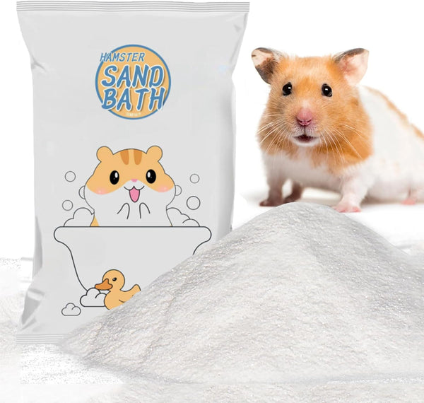 Meow&Woof Hamster Sand Bath Container, Large Sandbox Toilet Gerbil Batheoom, Tiny Chinchilla Dust Bathtub Sand Bath Box for Hamster Cage Accessories 5.2 Inch - Blue12