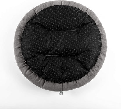 Love'S Cabin round Donut Cat and Dog Cushion Bed, 20In Bed for Cats or Small Dogs, Anti-Slip & Water-Resistant Bottom, Super Soft Durable Fabric Pet Beds, Washable Luxury Cat & Dog Bed Gray7