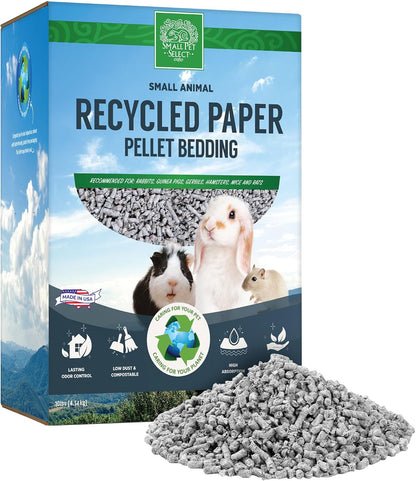 Small Pet Select Recycled Paper Pellet Bedding & Litter, Rabbits, 20 Lb | Absorbent Odor Control, Low Dust, Eco-Friendly, for Guinea Pigs, Hamsters, Bunnies, Chinchillas & Small Pets5