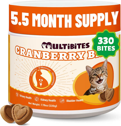 330 Bites Pumpkin Cat Treats, Natural Cat Treats Healthy with Pumpkin Powder for Cats, Psyllium Husk, Digestive Support Kitten Snacks for Stool Firm & Gut Health9