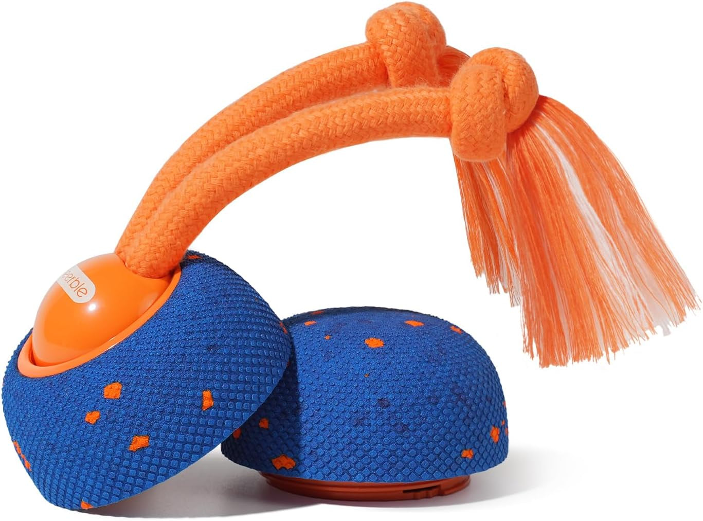 cheerble-smart-interactive-dog-toy-wicked-ball-rolly-automatic-moving-bouncing-rotating-e-tpu-material-active-rolling-interactive-dog-ball-for-medium-and-large-dogs-blue