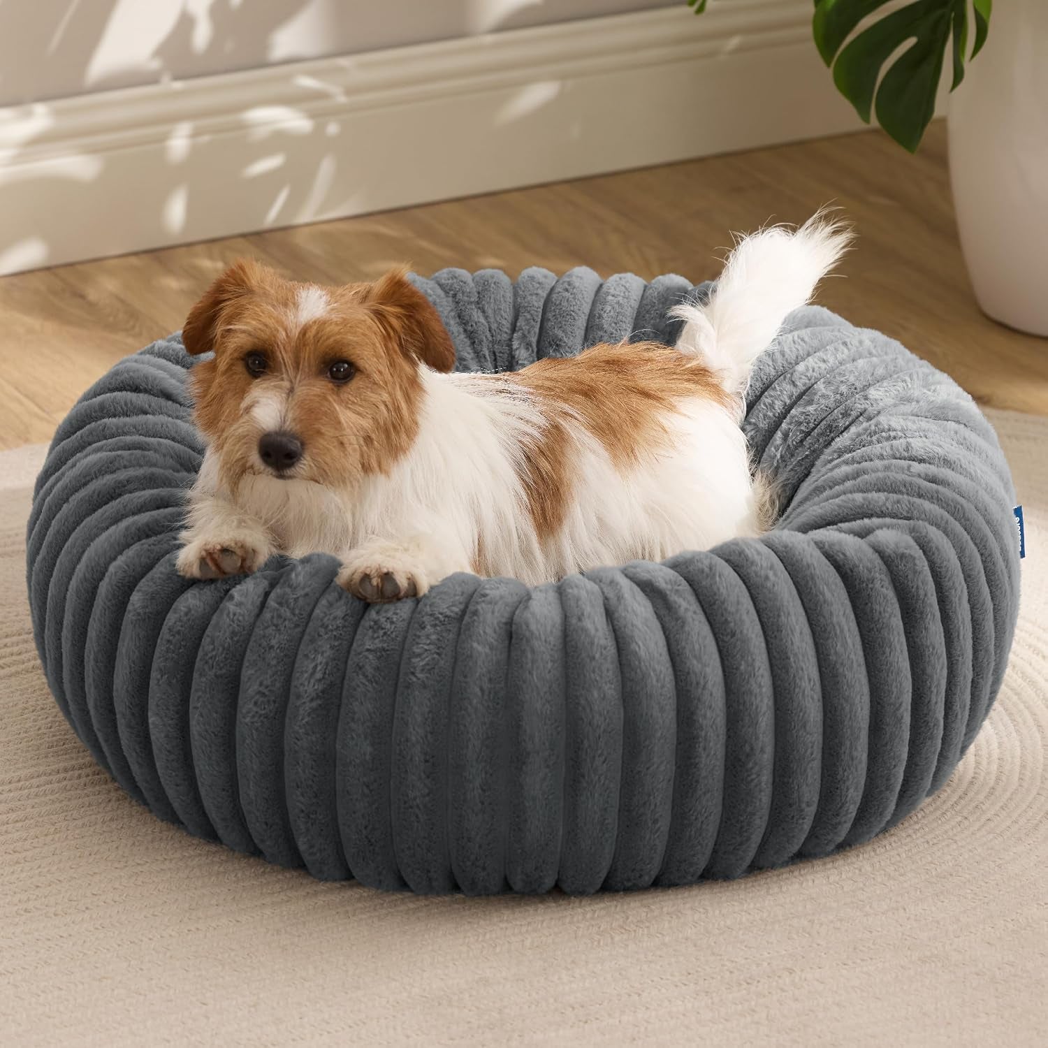 bedsure-comfyfleece™-donut-large-dog-bed-washable-faux-fur-with-corduroy-fleece-anti-slip-bottom-round-pet-bed-with-removable-cover-camel-brown-36x36x8-inches-36x36x8in-calming-round-pet-bed-support-plush-with-removable-corduroy-fleece-for-big-dog-anti-slip-bottom-camel-brown