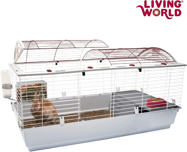 Living World - Deluxe Hybrid Habitat, X-Large | Rabbit, Guinea Pig, Chinchillas, and Small Animal Cage6
