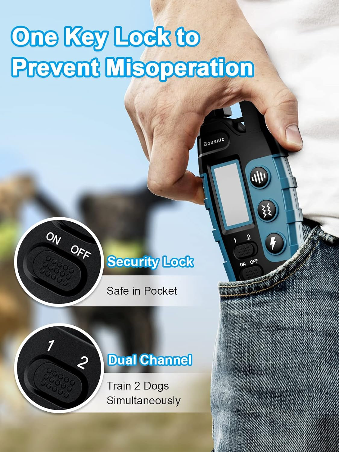 bousnic-dog-shock-collar-2-dogs-5-120lbs-3300-ft-waterproof-training-collar-for-dogs-large-medium-small-with-rechargeable-remote-beep-1-8-vibration-1-16-and-humane-shock-1-99-modes