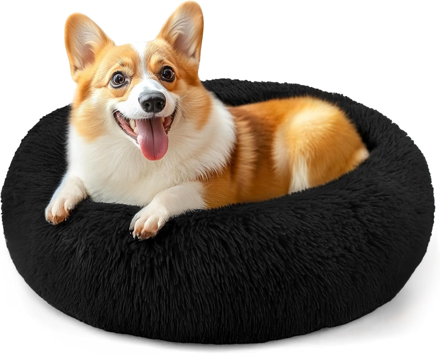 hoewina-dog-cat-bed-for-indoor-cats-20in-calming-donut-bed-for-puppy-and-kitten-washable-round-fluffy-pet-bed-for-small-medium-dogs-and-cats-light-grey