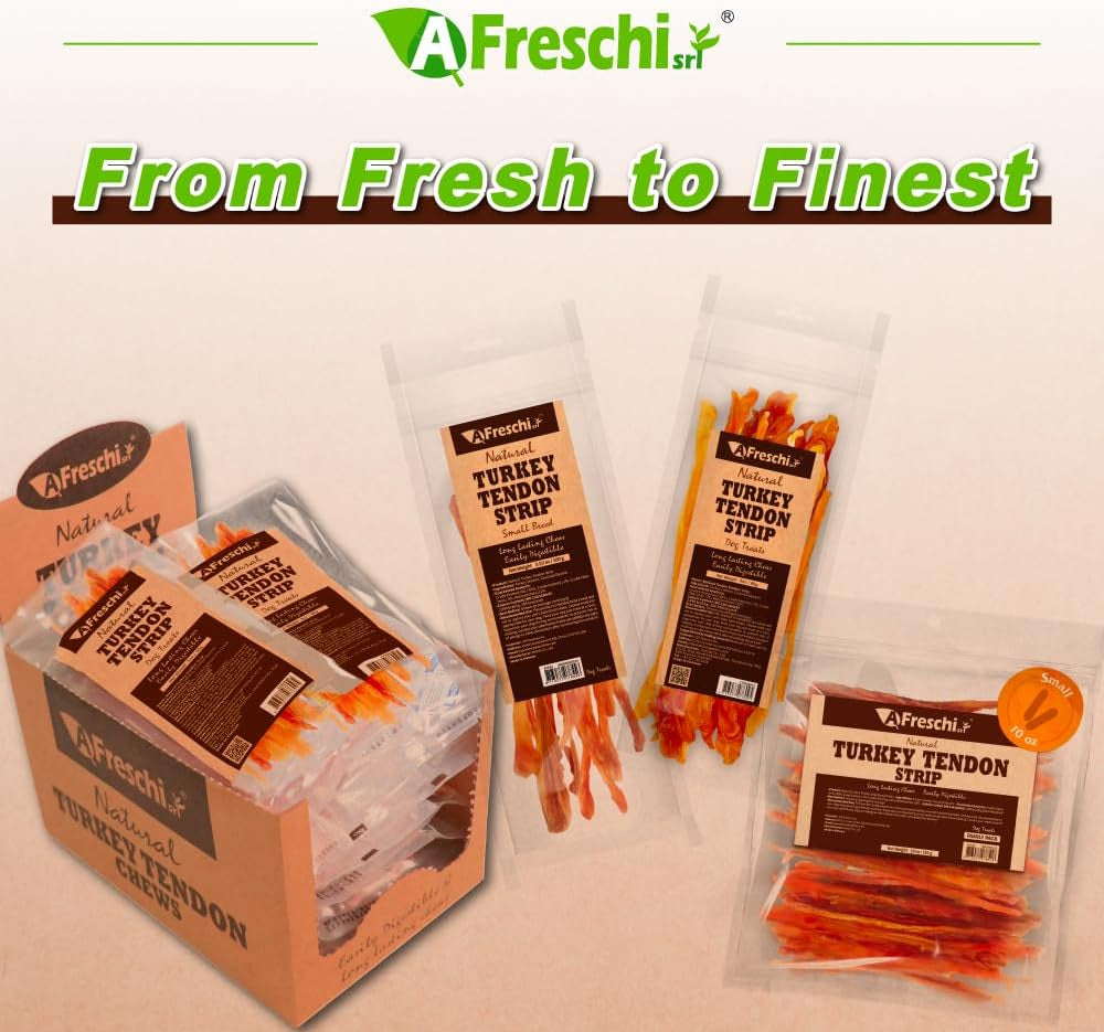 a-freschi-srl-turkey-tendons-for-dogs-usa-sourced-human-grade-rawhide-free-long-lasting-puppy-chews-all-natural-hypoallergenic-dog-treats-for-small-breeds-strips-3oz-pack