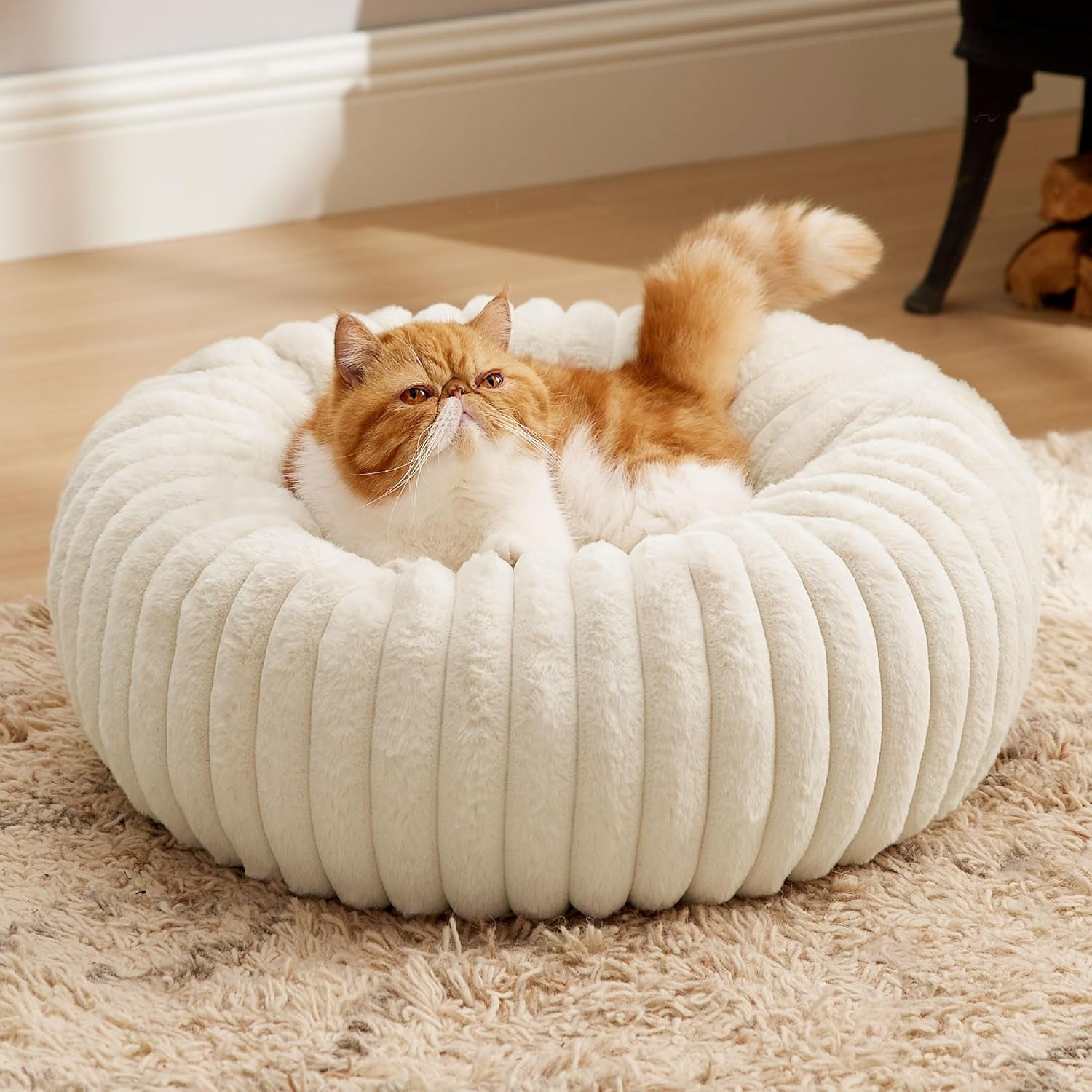 bedsure-comfyfleece™-donut-large-dog-bed-washable-faux-fur-with-corduroy-fleece-anti-slip-bottom-round-pet-bed-with-removable-cover-camel-brown-36x36x8-inches-36x36x8in-calming-round-pet-bed-support-plush-with-removable-corduroy-fleece-for-big-dog-anti-slip-bottom-camel-brown