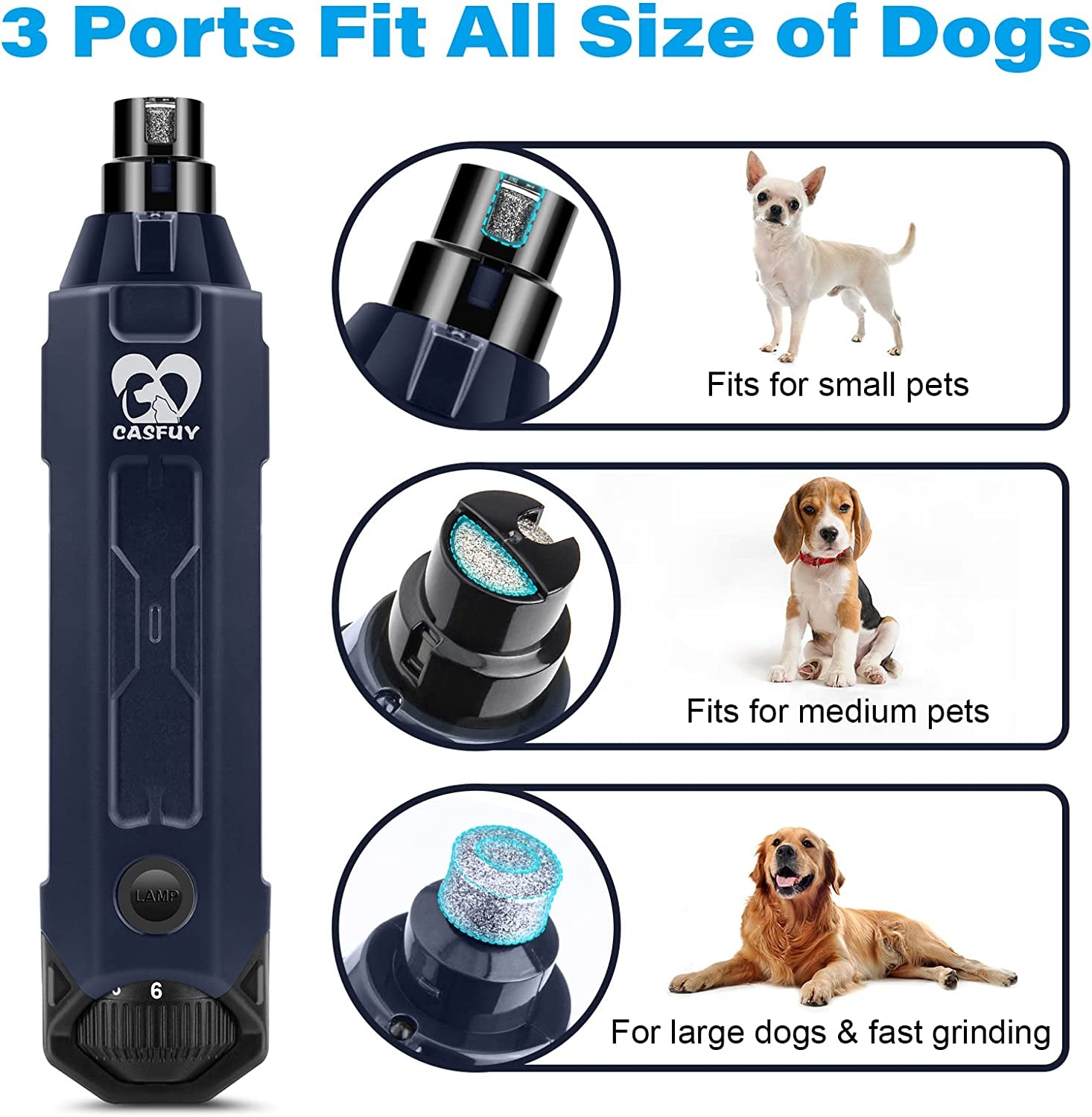 casfuy-6-speed-dog-nail-grinder-newest-enhanced-pet-nail-grinder-super-quiet-rechargeable-electric-dog-nail-trimmer-painless-paws-grooming-smoothing-tool-for-large-medium-small-dogs-blue