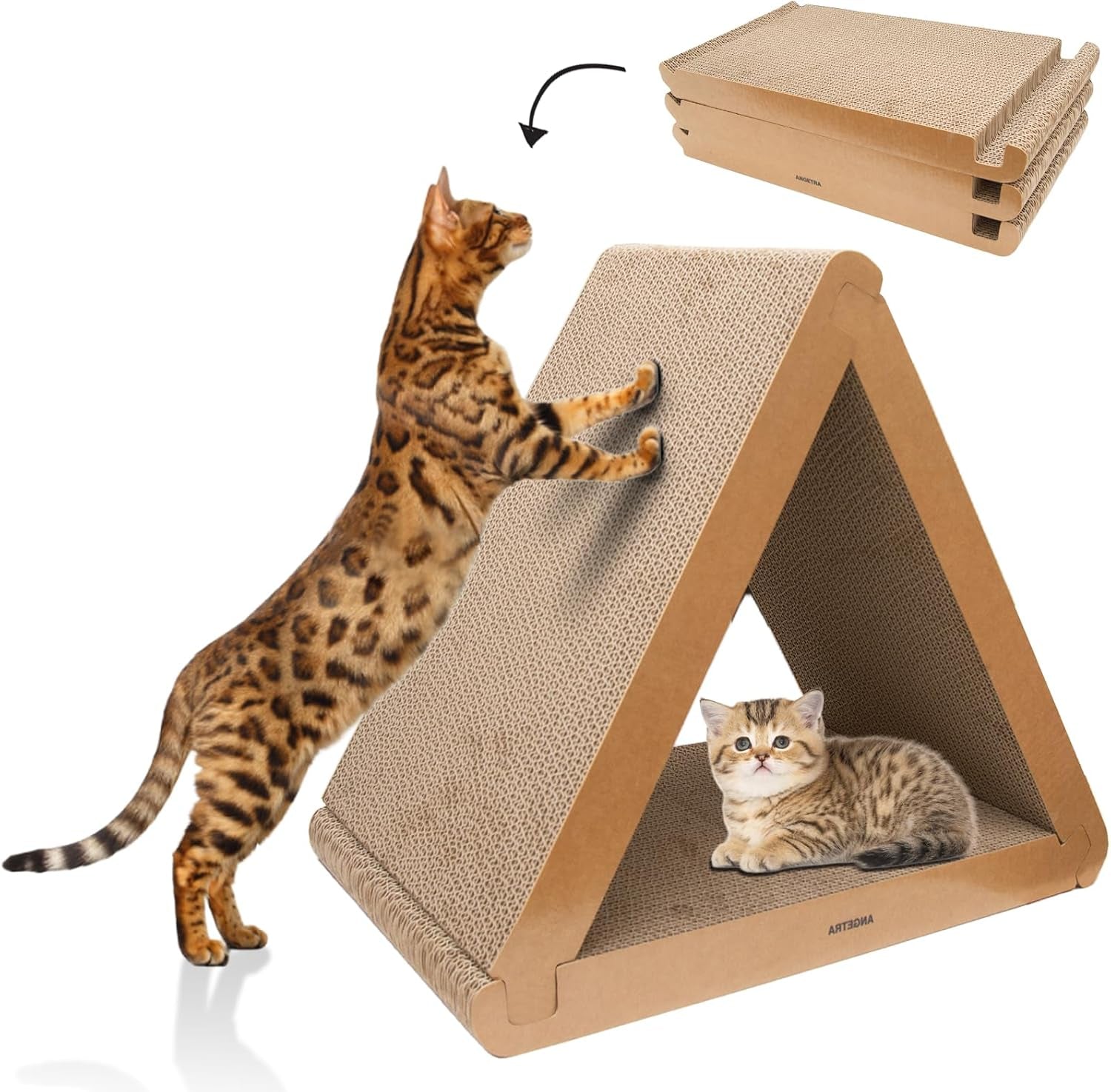 3-pack-cardboard-cat-scratcher-scratch-pad-buildable-triangle-cat-house-w-6-sided-use-furniture-protection-for-indoor-cats