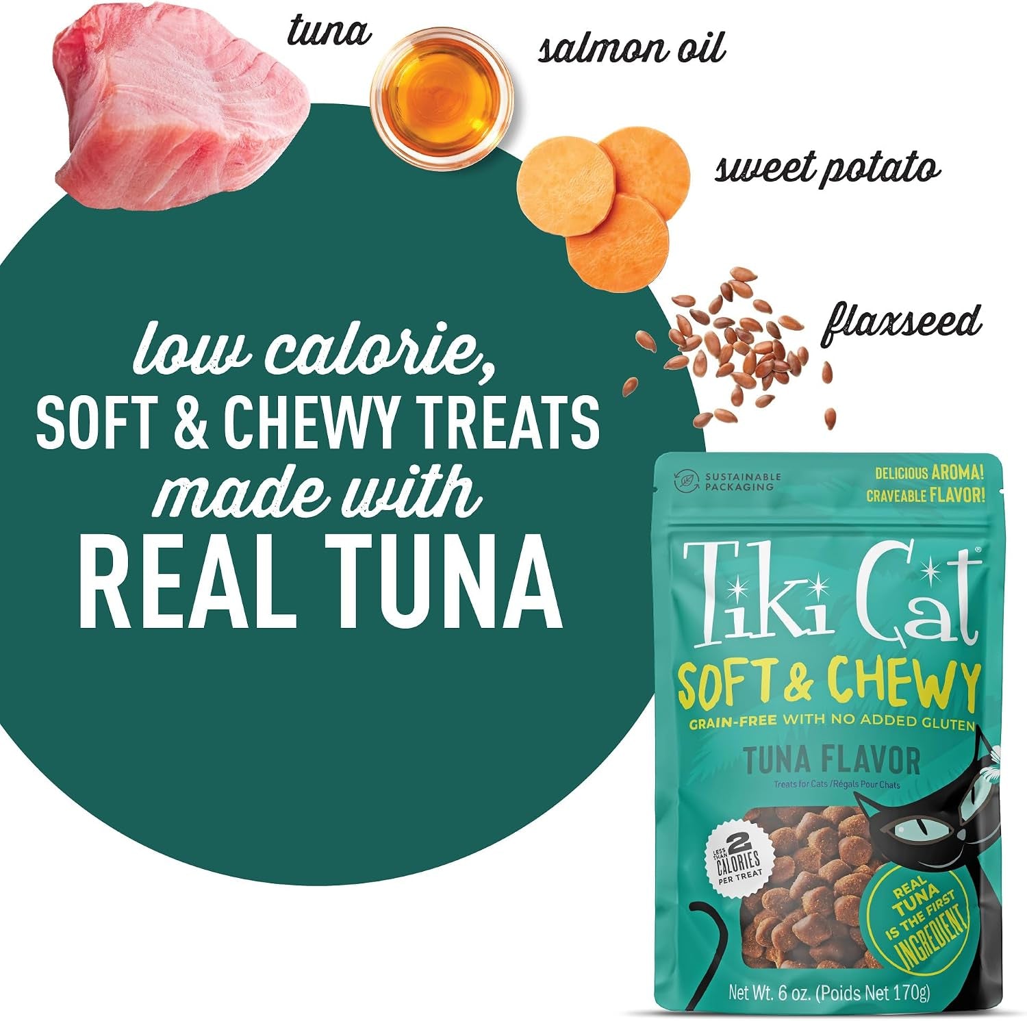 tiki-cat-soft-chewy-treats-tuna-flavor-3-calories-per-treat-with-grain-free-and-no-added-gluten-6-oz-pouch-pack-of-1