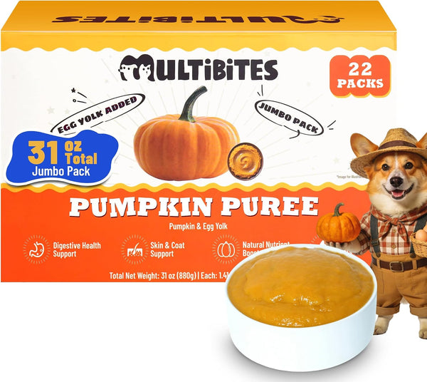 15.5Oz Pumpkin Puree for Cats and Dogs for Digestive Health | Cat and Dog Pumpkin Puree for Healthy Digestion. Natural Fiber Supplement for Dog Food Toppers,Kittens,Puppy Snacks9