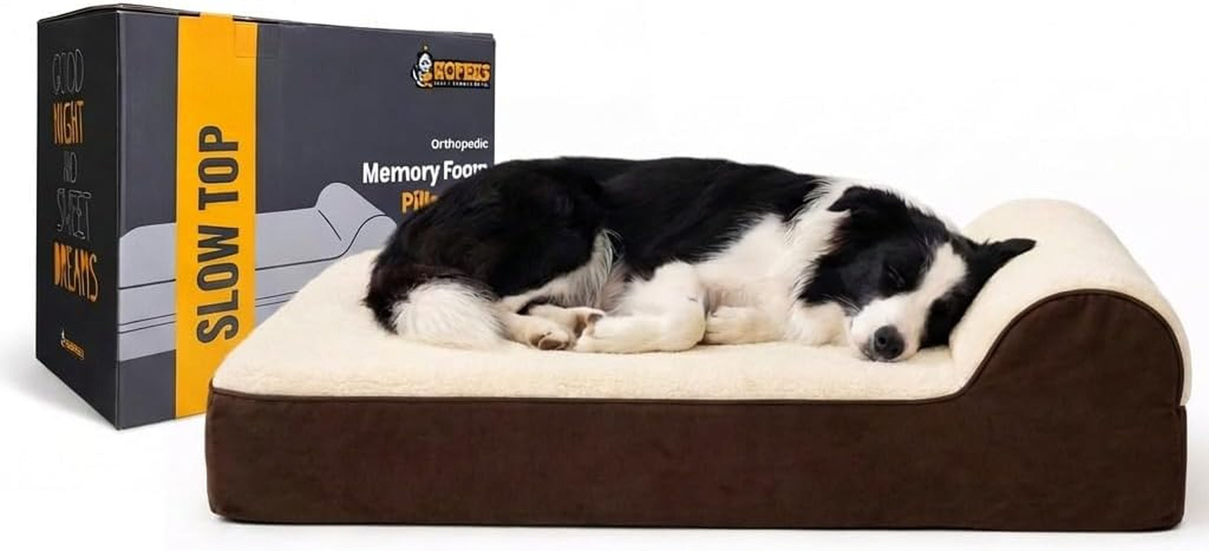 5-5-inch-thick-high-grade-orthopedic-memory-foam-dog-bed-with-pillow-and-easy-to-wash-removable-cover-with-anti-slip-bottom-free-waterproof-liner-included-for-medium-and-large-breed-dogs-brown