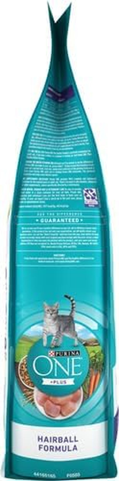 Purina ONE Natural Cat Food for Hairball Control, +PLUS Hairball Formula - 7 Lb. Bag4