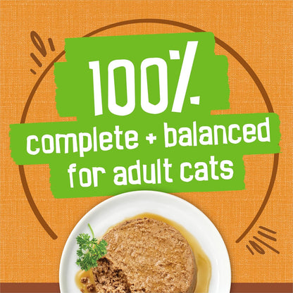 Purina Friskies Gravy Pate, Wet Cat Food Extra Gravy Pate with Chicken in Savory - (Pack of 24) 5.5 Oz. Cans5