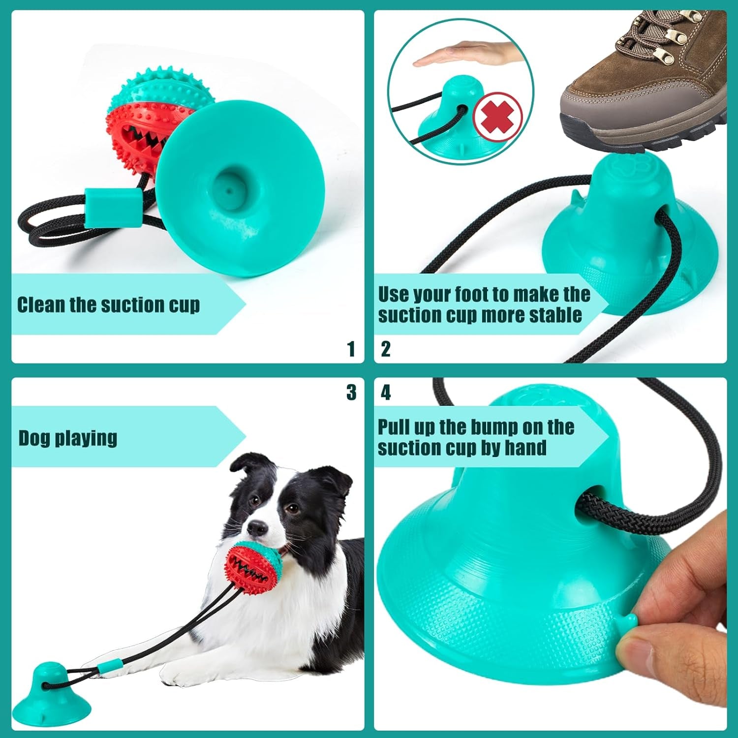 askhald-dog-toys-chew-toys-for-aggressive-chewers-puppy-training-treats-teething-rope-toys-for-boredom-dog-puzzle-treat-food-dispensing-ball-toys-for-puppies-teething-blue