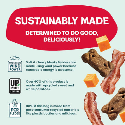 Shameless Pets Soft Dog Treats – Bacon Me Crazy Meaty Tenders, Soft & Chewy Treats for Dogs, Real Bacon 1St Ingredient, Grain Free, Healthy Treats for Small, Medium & Large Dogs, 8Oz5