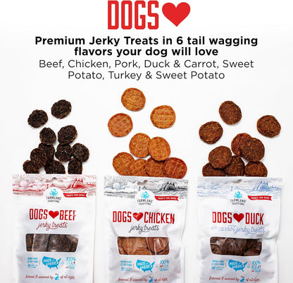 Farmland Traditions Filler Free Dogs Love Chicken Premium Jerky Treats for Dogs, 3 Lb. Bag7