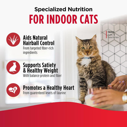 Nulo Freestyle Dry Cat Food Indoor - Duck & Cod, High Protein Grain-Free Dry Cat Food, Natural Kibble with Probiotics and Omegas Fatty Acids, 4Lb Bag6