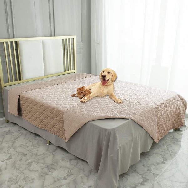 Ameritex Waterproof Dog Bed Cover Pet Blanket for Furniture Bed Couch Sofa Reversible44
