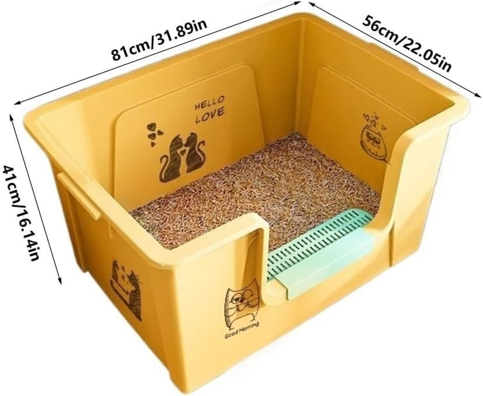 pet-supplies-litter-box-for-large-cats-high-sides-anti-splash-multi-cat-use