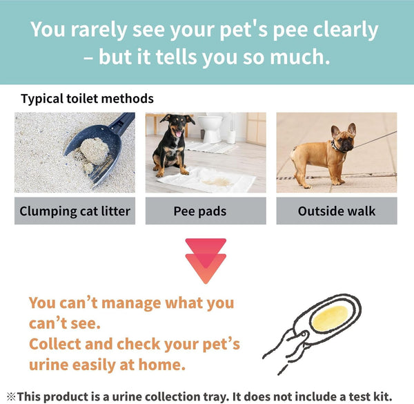 Cat Urine Collection Kit (6-Pack) – Clean Catch Urine Sample Tray for Cats & Small Dogs – Disposable Pet Urine Collector Tray – No Special Litter Needed – Made in Japan5