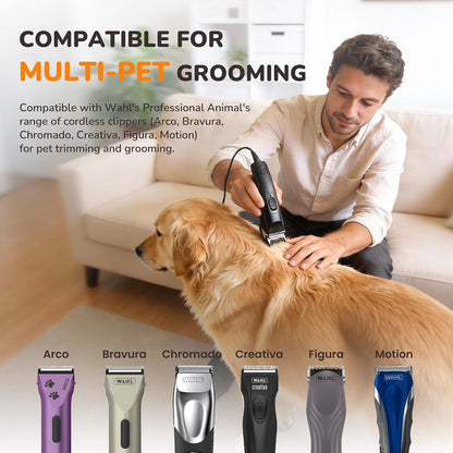 Ceramic 5-In-1 Dog Grooming Blade Compatible with Wahl Arco Clippers | Adjustable Replacement Blade for Wahl Bravura, Chromado and Creativa Clippers, Replacement Blades, Pet Grooming4