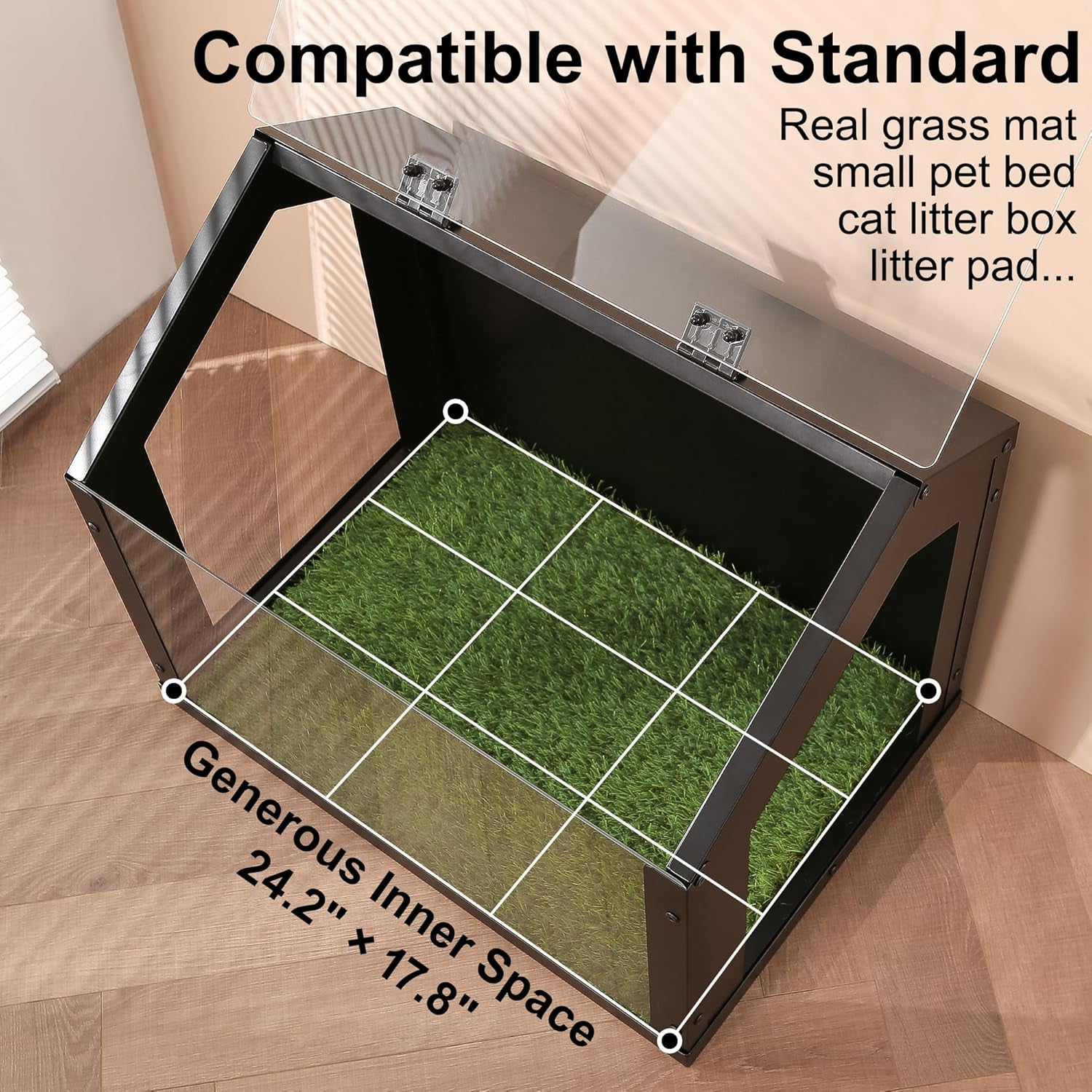 stylish-indoor-dog-potty-with-high-walls-durable-washable-fake-grass-mat-splash-guard-design-for-mess-free-diagonal-peeing-blends-with-home-decor-ideal-for-indoor-balcony-use