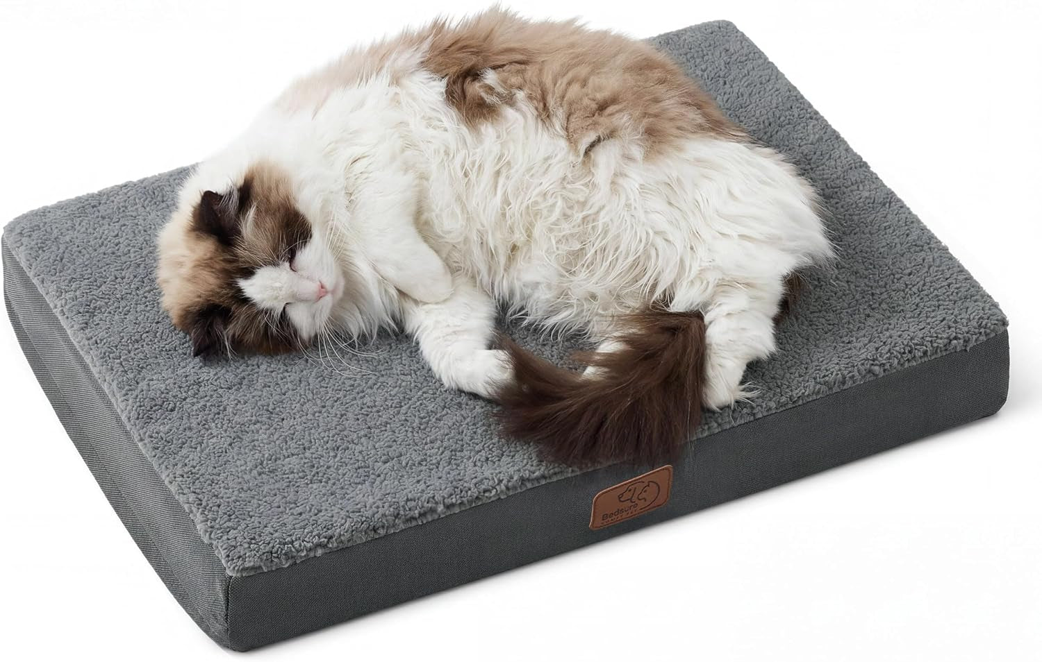 bedsure-washable-dog-beds-large-sized-dog-with-comfy-sherpa-36x27in-grey-orthopedic-egg-crate-foam-comfort-support-flat-rectangle-pet-mat-non-slip-bottom-removable-cover-for-large-breed-up-to-55-lbs
